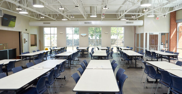 New Jesus House kitchen and dining facility